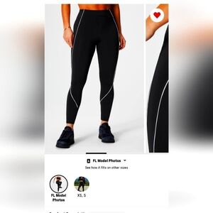 Fabletics Anywhere Motion 365+ High Waisted Piped Legging